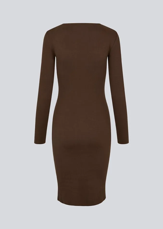 Women Modstrm Dresses ToxieMD Dress Dark Coffee Women Modstrm Dresses ToxieMD Dress Dark Coffee