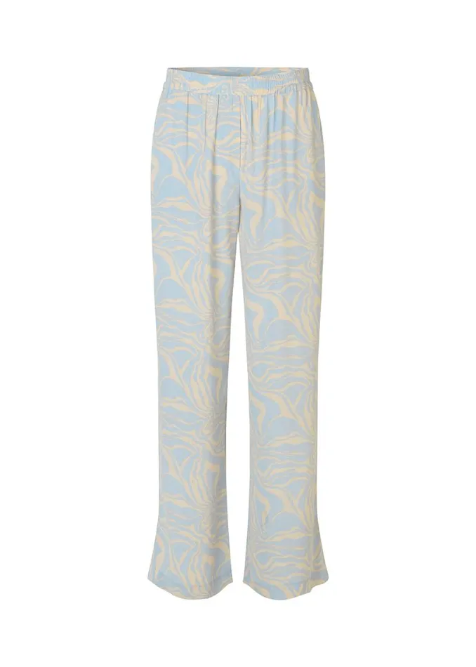 Women Modstrm Pants and Leggings PalmMD Print Pants Ocean Sky