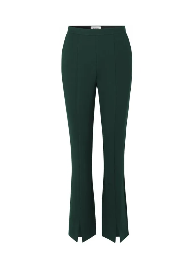 Women Modstrm Pants and Leggings TannyMD Slit Pants Empire Green