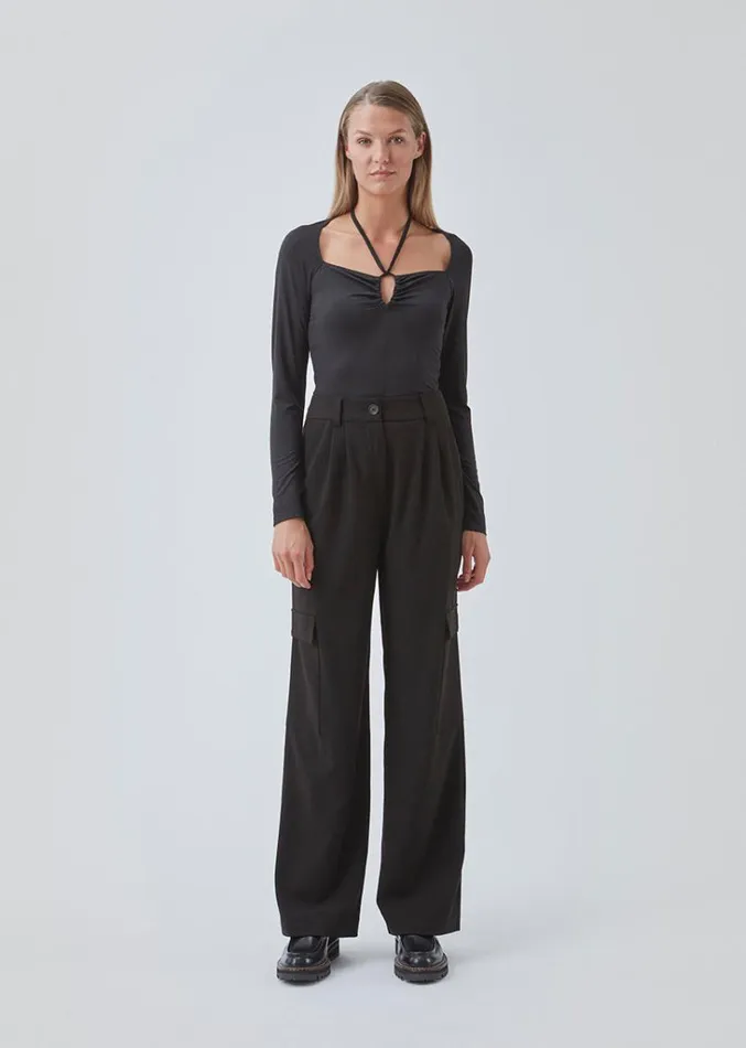 Women Modstrm Suits AnkerMD Pocket Pants Black