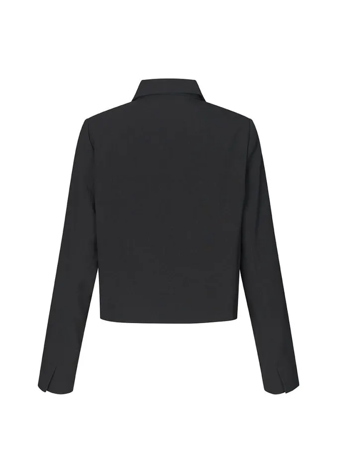 Women Modstrm Suits AnkerMD Short Blazer Black Women Modstrm Suits AnkerMD Short Blazer Black
