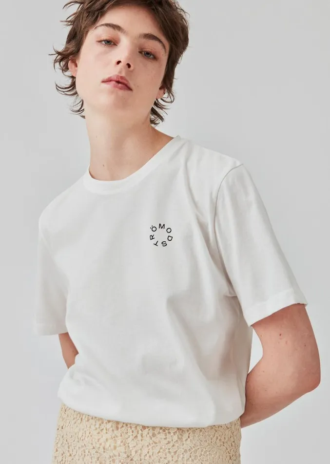 Women Modstrm TShirts CadakMD Print Tshirt White