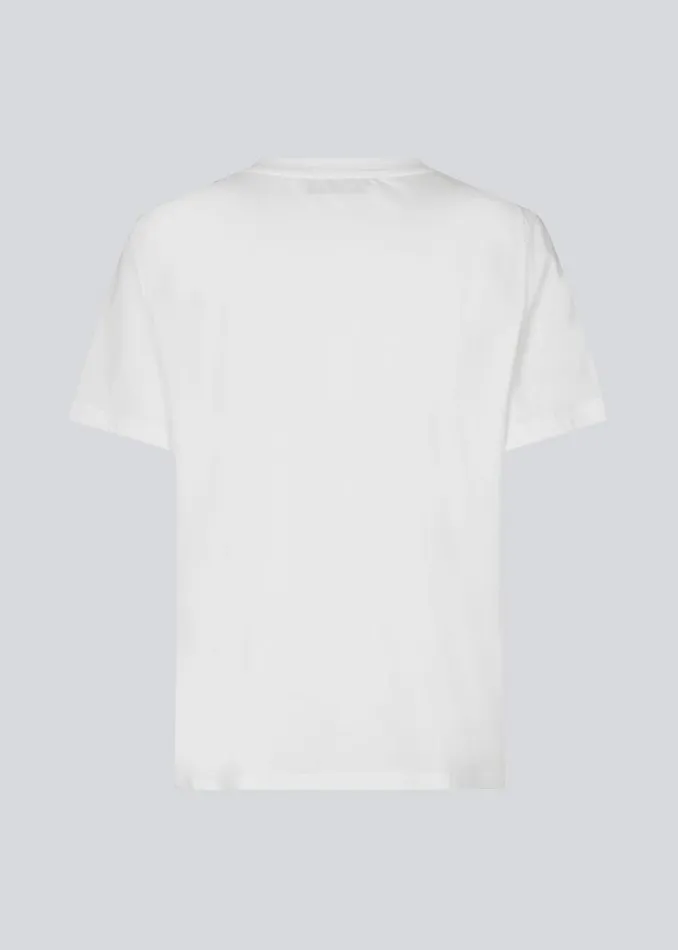 Women Modstrm TShirts CadakMD Print Tshirt White Women Modstrm TShirts CadakMD Print Tshirt White