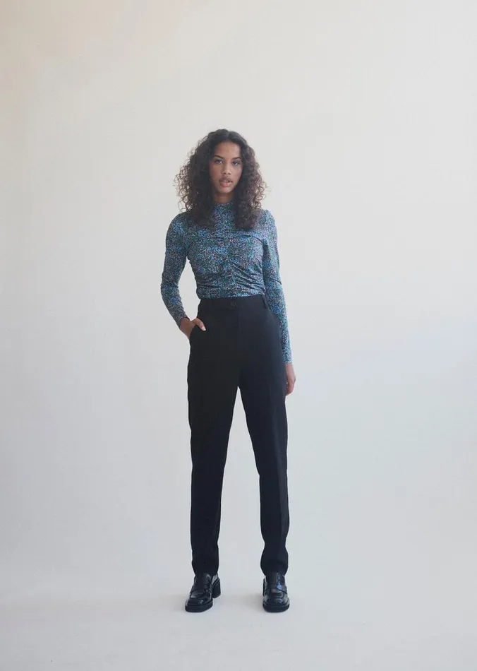 Women Modstrm Tops TilloMD Print Tneck Malibu Poetry Flower Women Modstrm Tops TilloMD Print Tneck Malibu Poetry Flower
