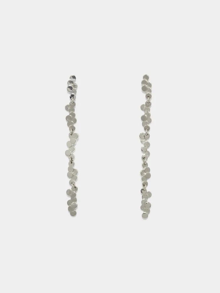 Women Neva PalladiumPlated Drop Earrings Aeyde Earrings