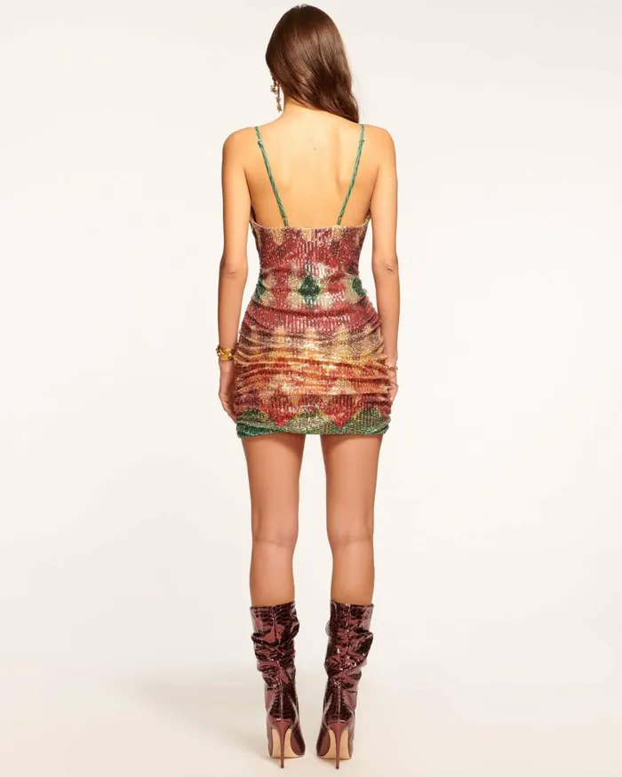 Women Nia Sequin Mini Dress Chevron Sequin Ramy Brook Dresses Women Nia Sequin Mini Dress Chevron Sequin Ramy Brook Dresses