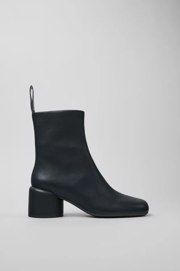 Women Niki Green Leather Boots Camper Ankle Boots Women Niki Green Leather Boots Camper Ankle Boots