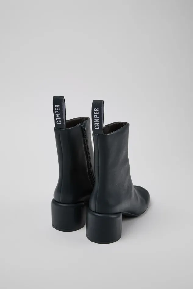Women Niki Green Leather Boots Camper Ankle Boots Women Niki Green Leather Boots Camper Ankle Boots