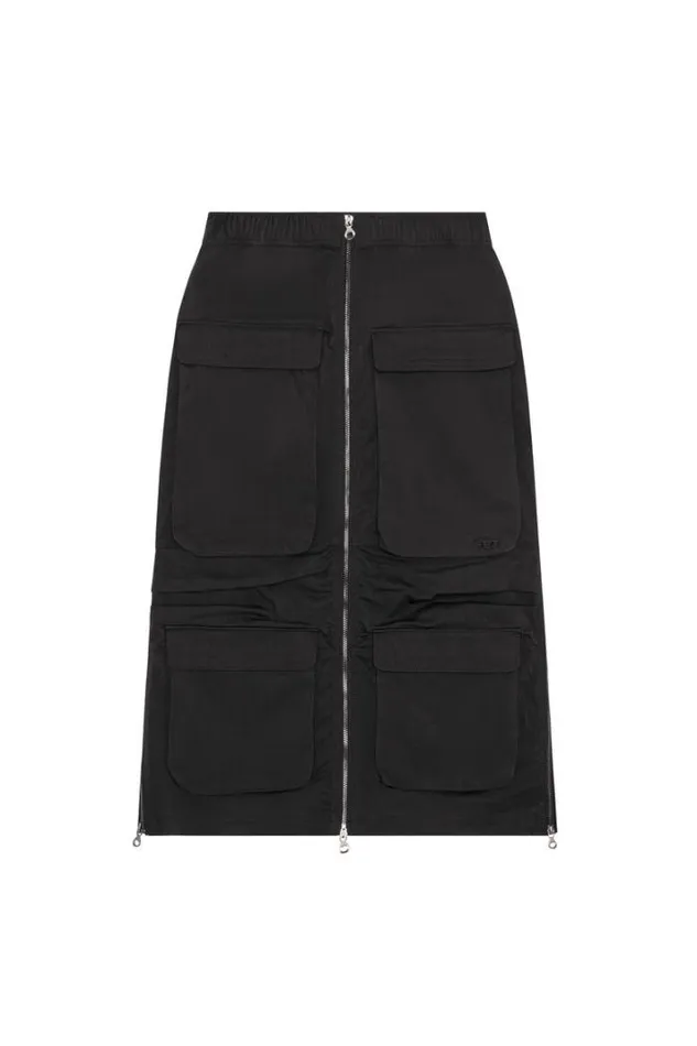 Women OMirt Black Diesel Skirts Women OMirt Black Diesel Skirts