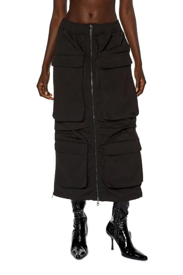 Women OMirt Black Diesel Skirts Women OMirt Black Diesel Skirts