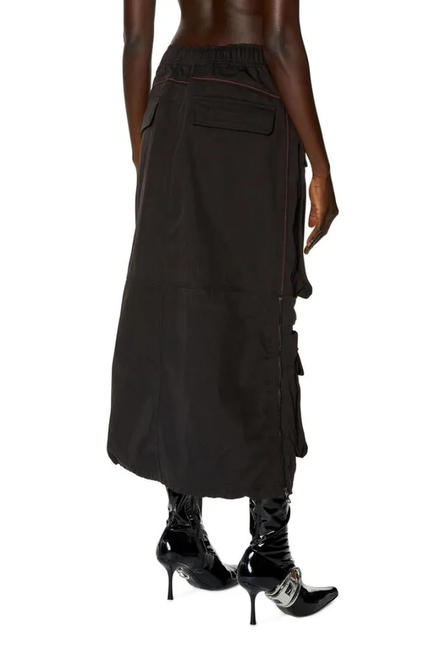 Women OMirt Black Diesel Skirts Women OMirt Black Diesel Skirts