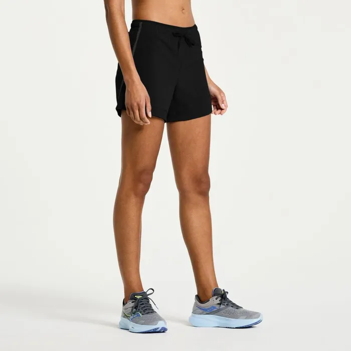 Women Outpace 5034 Short Black Saucony Bottoms