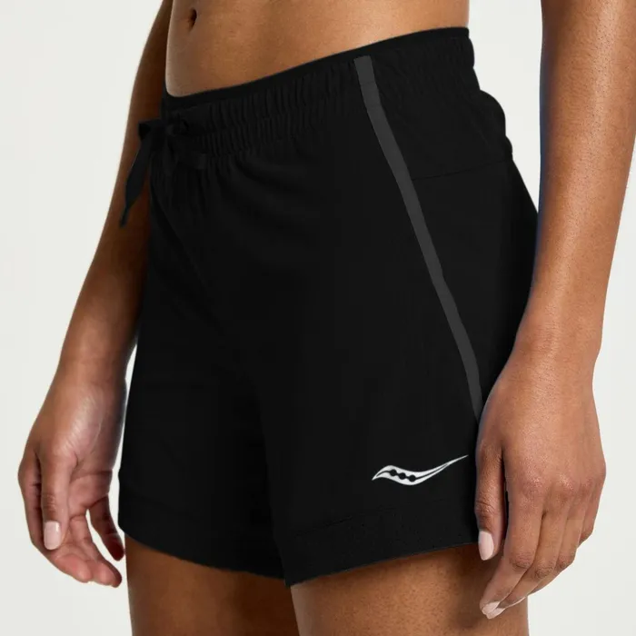 Women Outpace 5034 Short Black Saucony Bottoms