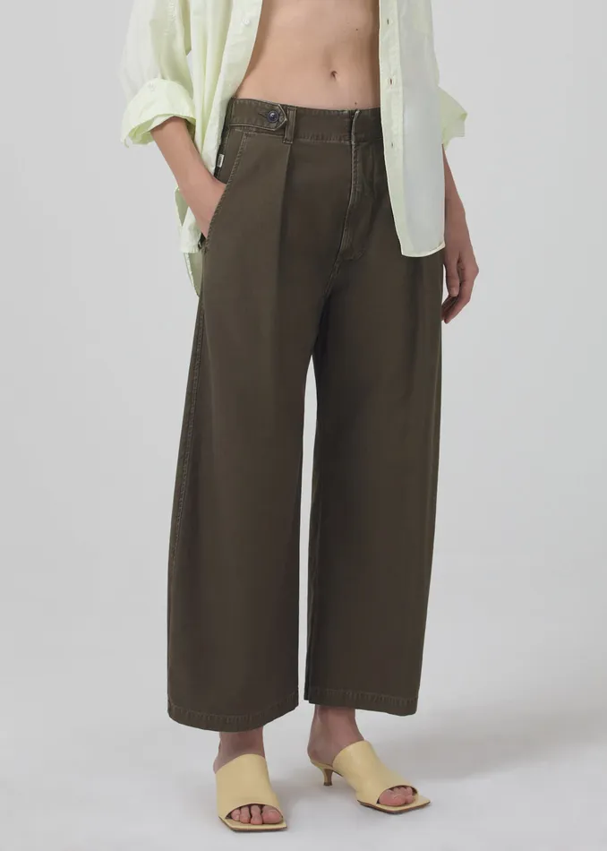 Women Pants Citizens Of Humanity Payton Utility Trouser In Tea Leaf
