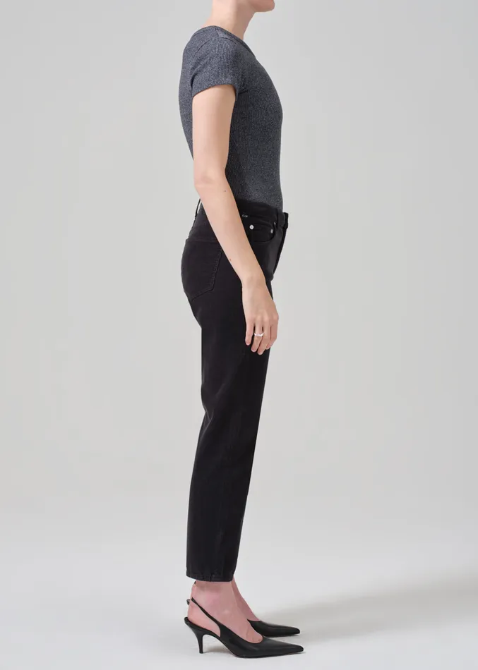 Women Pants Citizens Of Humanity Zurie Ankle Corduroy In Cracked Pepper