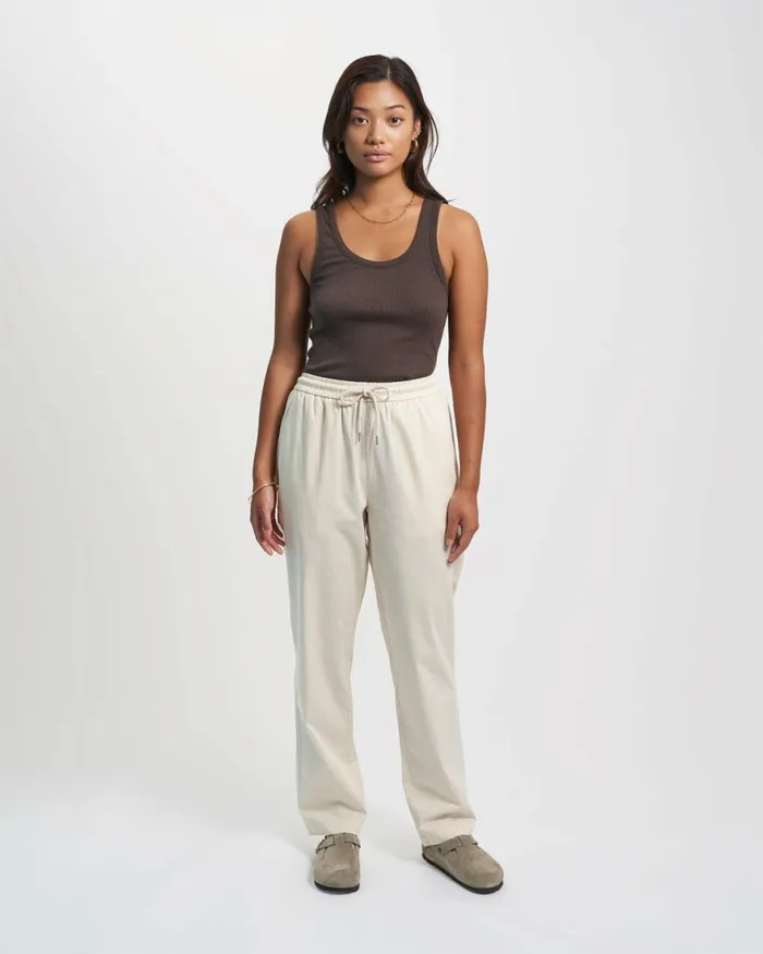 Women Pants Colorful Standard Organic Twill Pants Dusty Olive