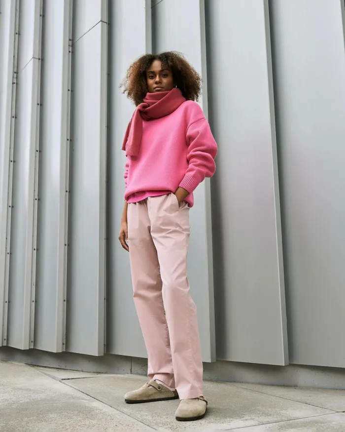 Women Pants Colorful Standard Organic Twill Pants Sahara Camel