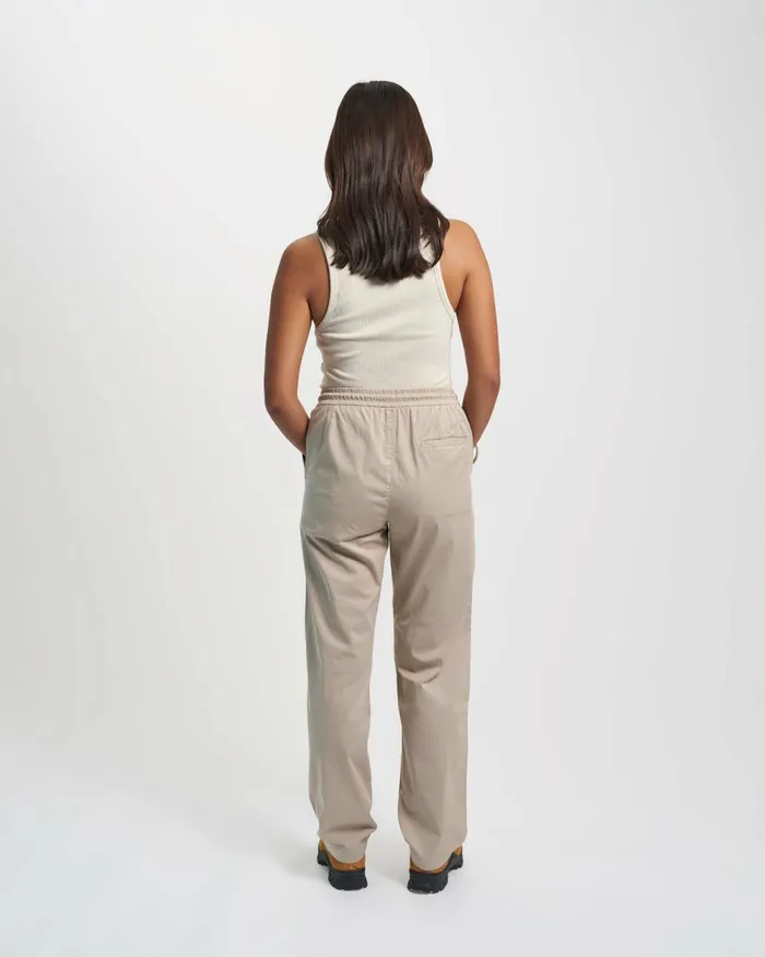 Women Pants Colorful Standard Organic Twill Pants Sahara Camel