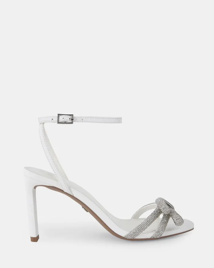 Women Party NOVO Shoes PEREGRINE WHITE Stilettos