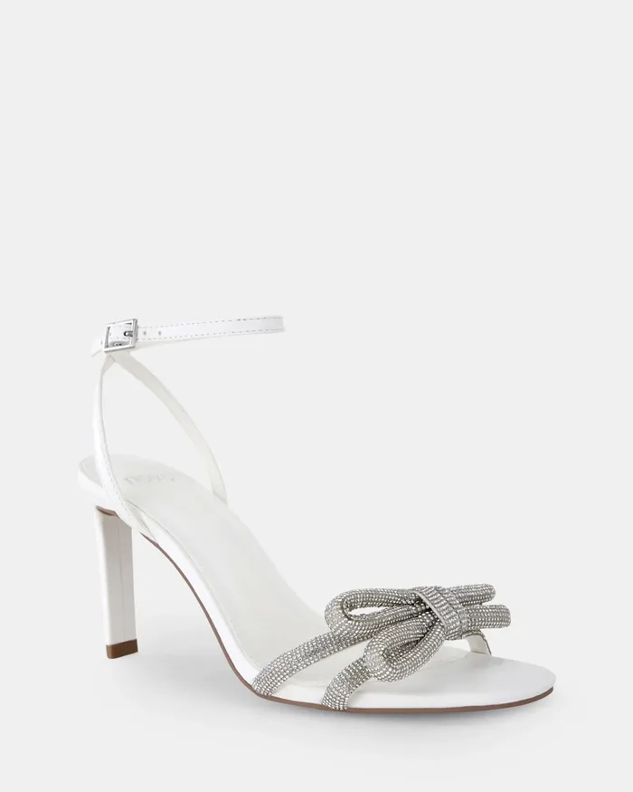 Women Party NOVO Shoes PEREGRINE WHITE Stilettos