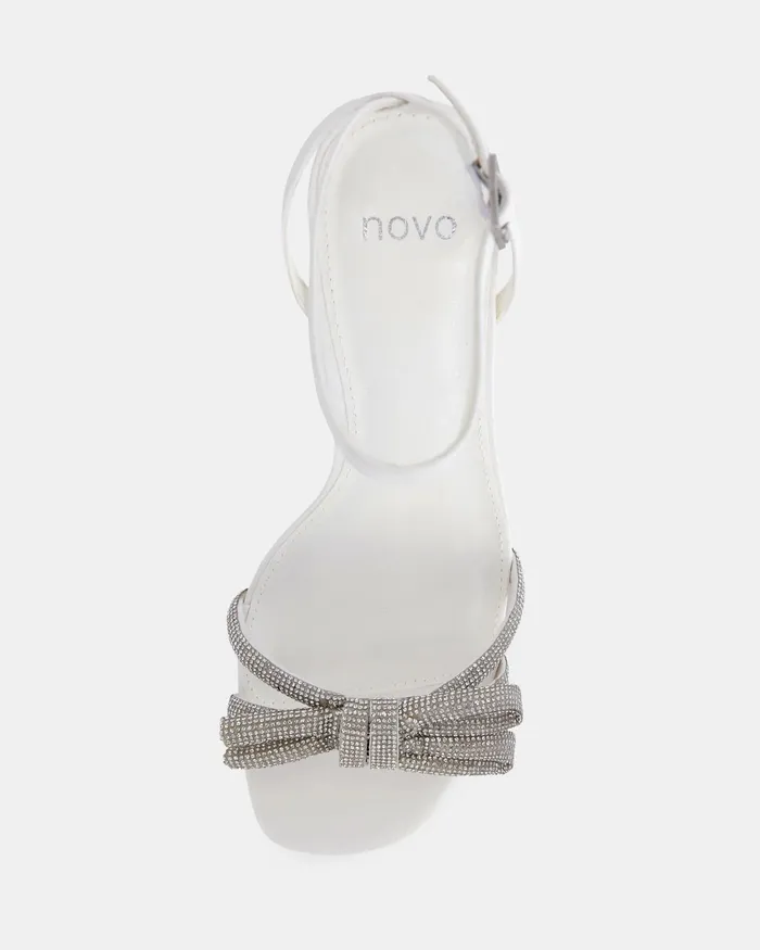 Women Party NOVO Shoes PEREGRINE WHITE Stilettos