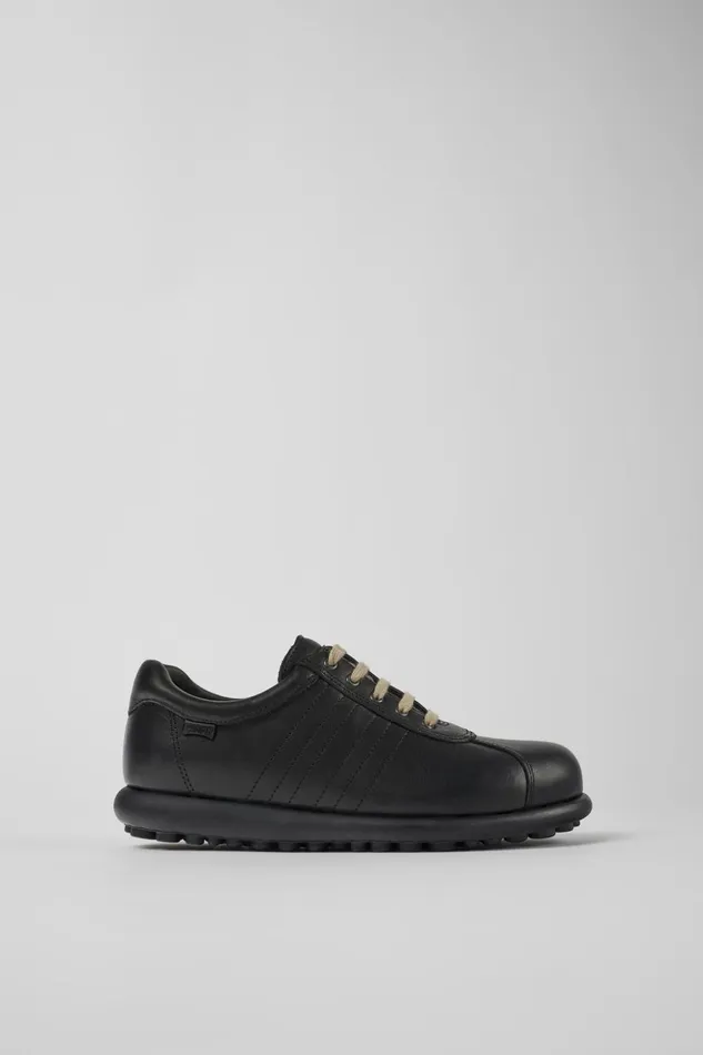 Women Pelotas Black Leather Shoe Camper Casual Shoes Women Pelotas Black Leather Shoe Camper Casual Shoes