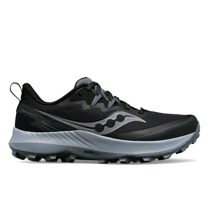 Women Peregrine 14 Wide Blackcarbon Saucony Wide Widths