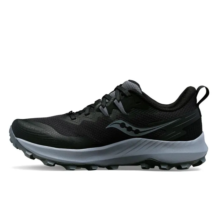 Women Peregrine 14 Wide Blackcarbon Saucony Wide Widths
