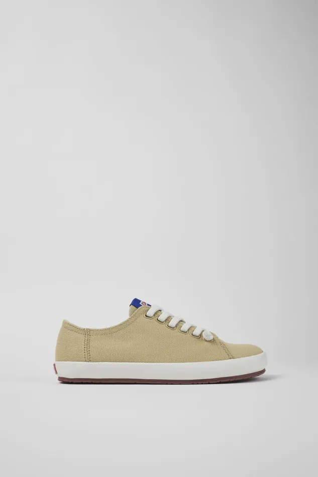 Women Peu Rambla Beige Textile Sneaker Camper Sneakers Women Peu Rambla Beige Textile Sneaker Camper Sneakers