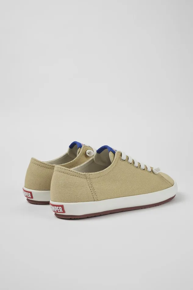 Women Peu Rambla Beige Textile Sneaker Camper Sneakers Women Peu Rambla Beige Textile Sneaker Camper Sneakers