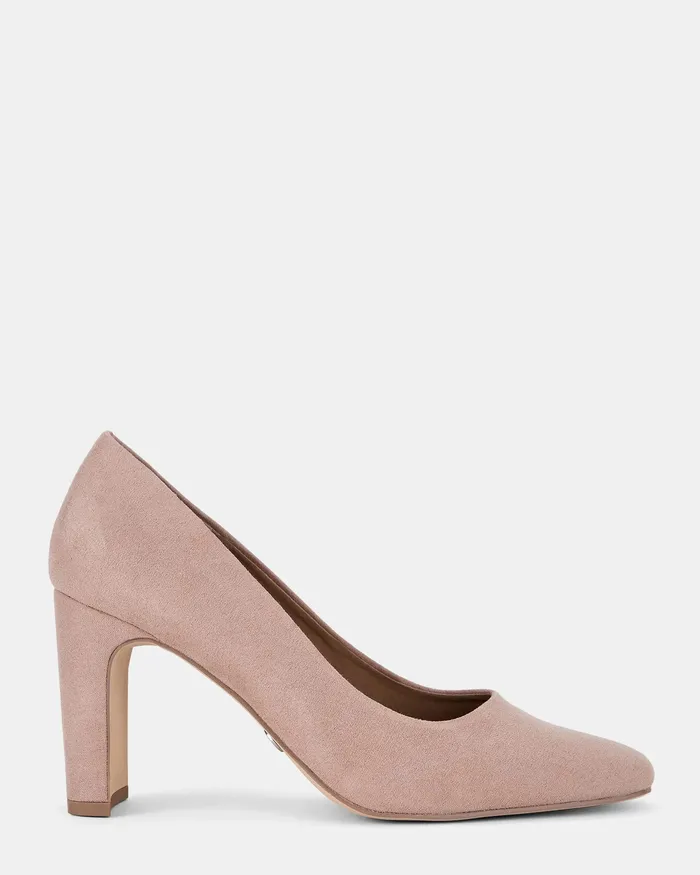 Women Pumps NOVO Shoes ICEY Nude Suede