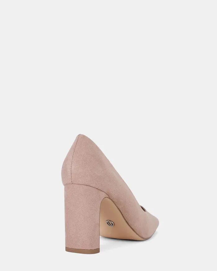 Women Pumps NOVO Shoes ICEY Nude Suede