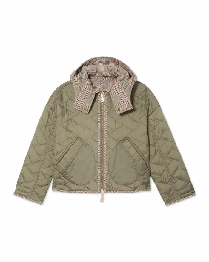 Women Reversible Freya Jacket Spruce Plaid Ramy Brook Jackets Women Reversible Freya Jacket Spruce Plaid Ramy Brook Jackets