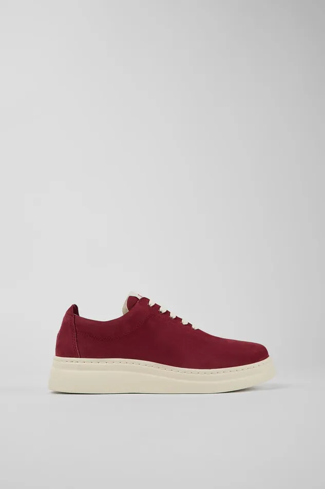 Women Runner Up Burgundy Nubuck Sneakers Camper Sneakers Women Runner Up Burgundy Nubuck Sneakers Camper Sneakers