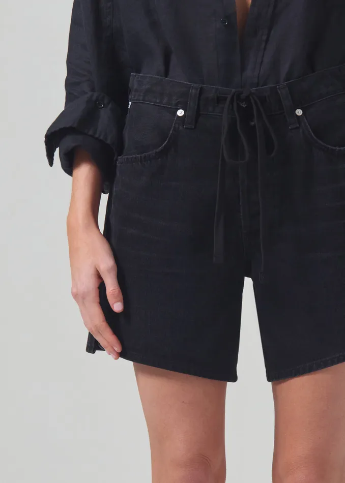 Women Shorts and Skirts Citizens Of Humanity Brynn Drawstring Short In Midnight Sky