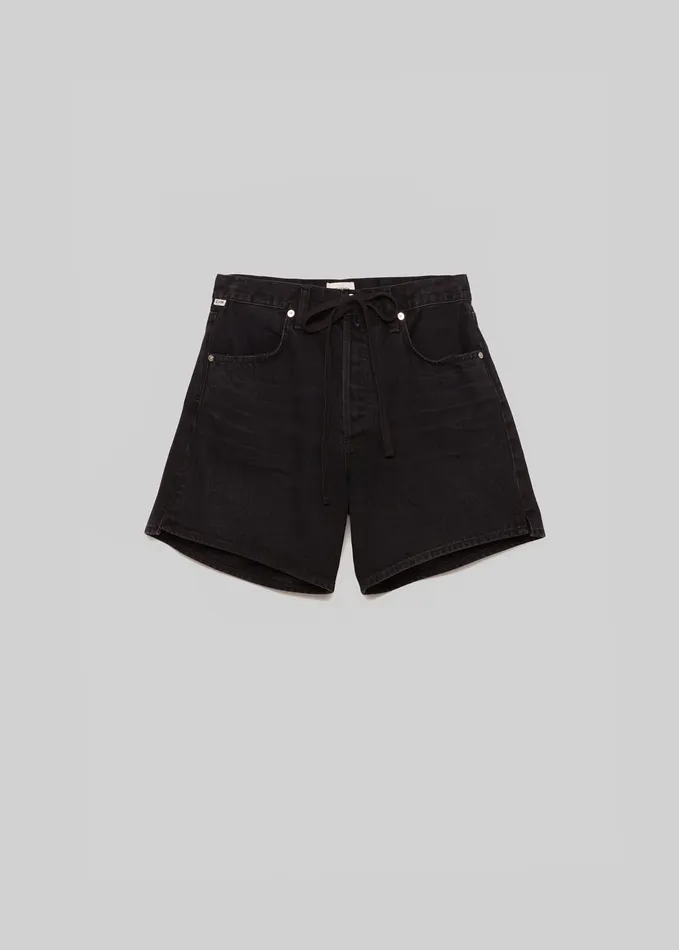 Women Shorts and Skirts Citizens Of Humanity Brynn Drawstring Short In Midnight Sky