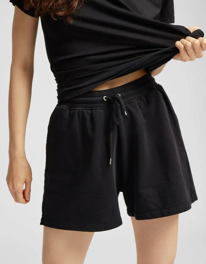 Women Shorts Colorful Standard Women Organic Sweatshorts Deep Black