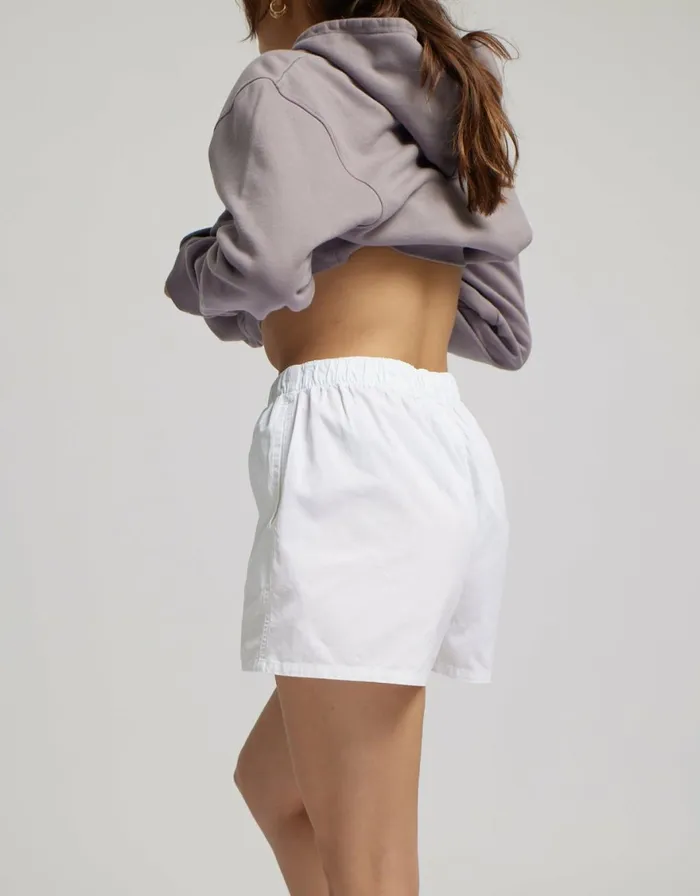 Women Shorts Colorful Standard Women Organic Twill Shorts Oyster Grey