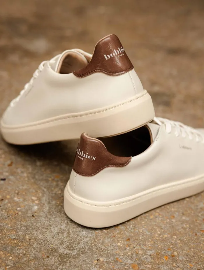 Women Sneakers Bobbies Sanna Off White and Iced Chocolate Women Sneakers Bobbies Sanna Off White and Iced Chocolate