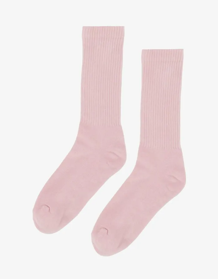 Women Socks Colorful Standard Organic Active Sock Faded Pink