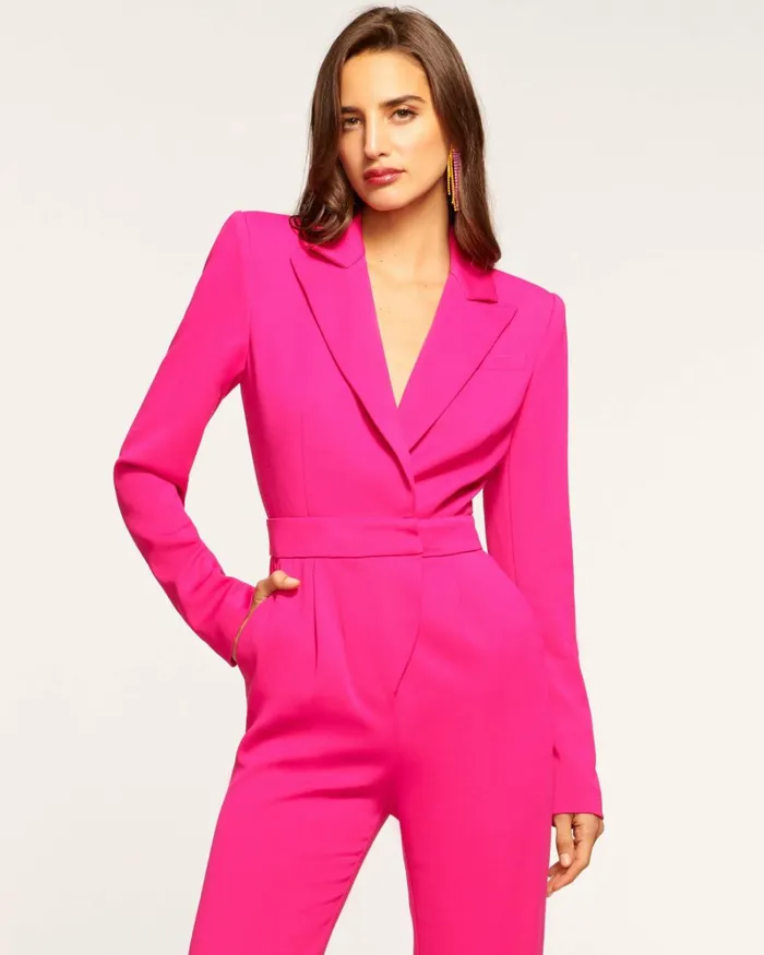 Women Sophie Tailored Jumpsuit Navy Ramy Brook Dresses