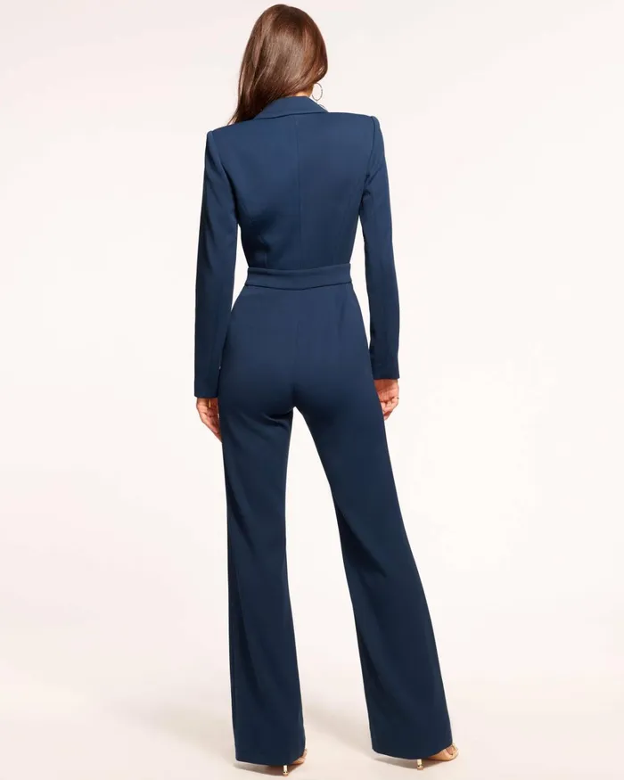 Women Sophie Tailored Jumpsuit Navy Ramy Brook Dresses Women Sophie Tailored Jumpsuit Navy Ramy Brook Dresses