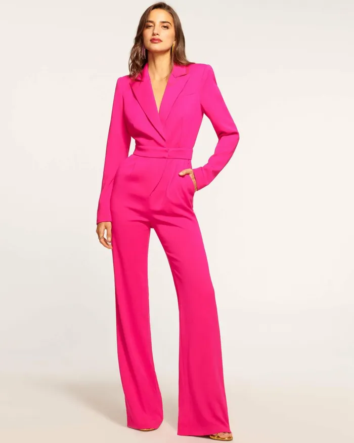 Women Sophie Tailored Jumpsuit Navy Ramy Brook Dresses Women Sophie Tailored Jumpsuit Navy Ramy Brook Dresses