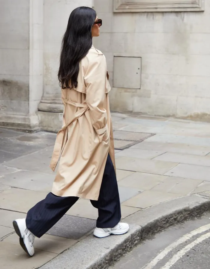 Women Stone Double Breasted Trench Coat Threadbare Coats Women Stone Double Breasted Trench Coat Threadbare Coats
