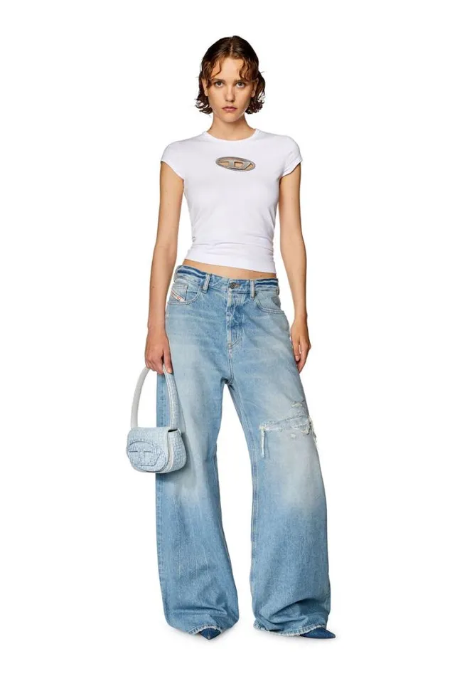 Women Straight Jeans 1996 DSire 09e25 Light Blue Diesel Straight
