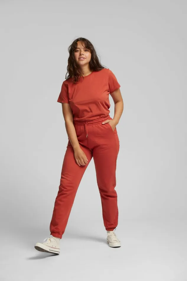 Women Sweatpants Colorful Standard Organic Sweatpants Faded Pink