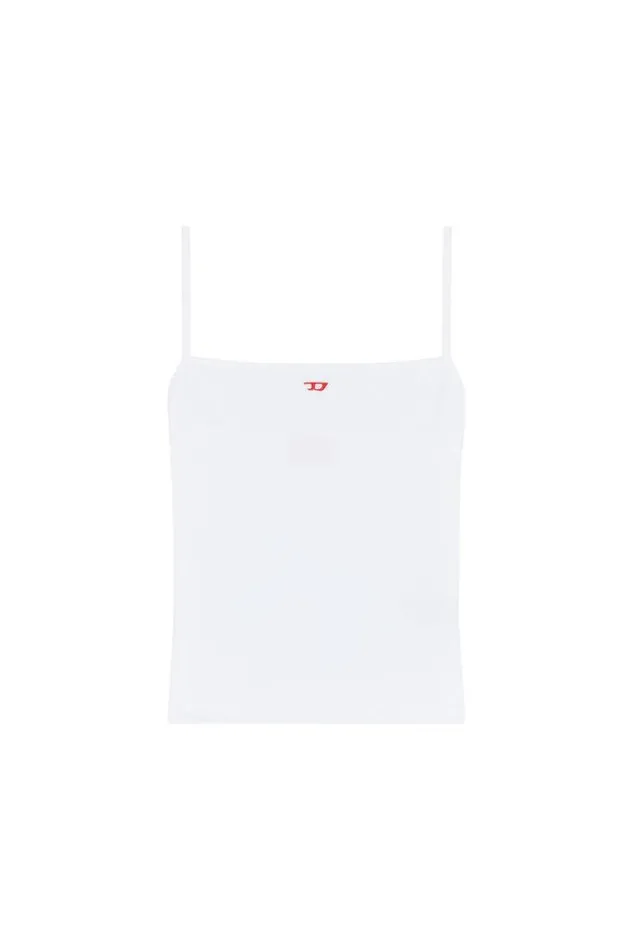 Women THopD White Diesel Tshirts And Tops
