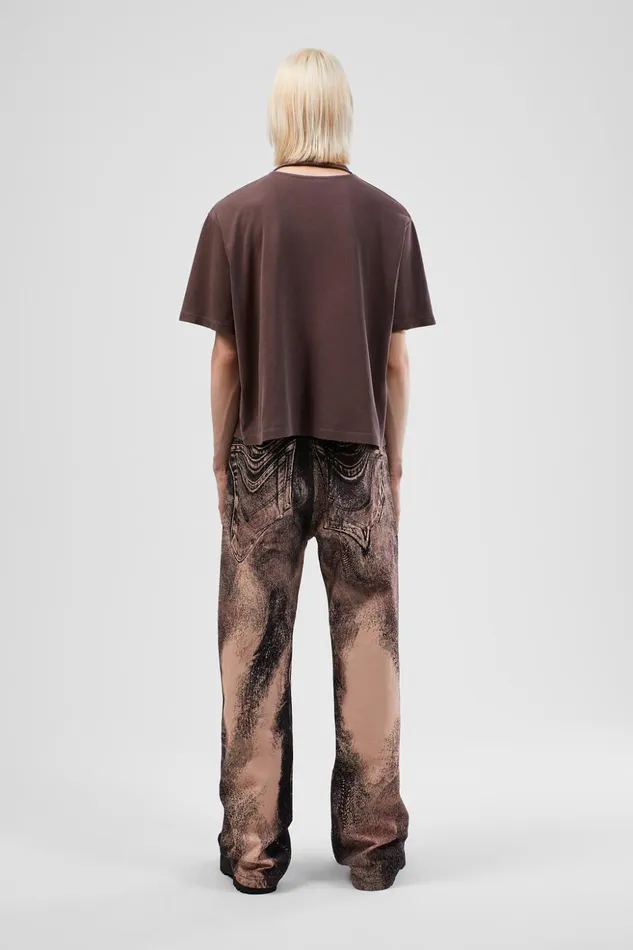 Women TShirt Dusty Brown Organic Cotton TShirt Camper Jersey Women TShirt Dusty Brown Organic Cotton TShirt Camper Jersey