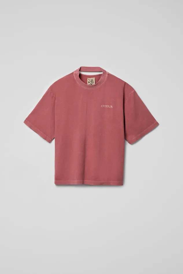Women TShirt Red Cotton Tshirt Camper Jersey Women TShirt Red Cotton Tshirt Camper Jersey