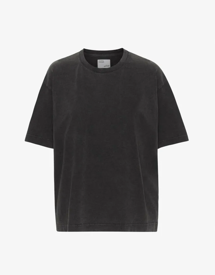 Women TShirts Colorful Standard Oversized Organic TShirt Faded Black